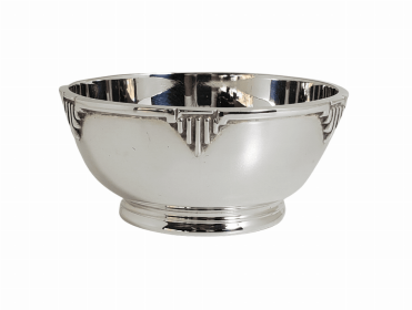Deco 4" Bowl English Silver Plate c.1900